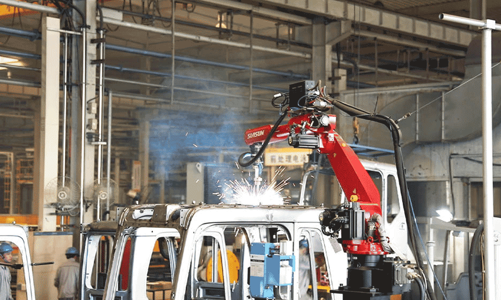 産業用ロボット工学機械用インテリジェント溶接システム