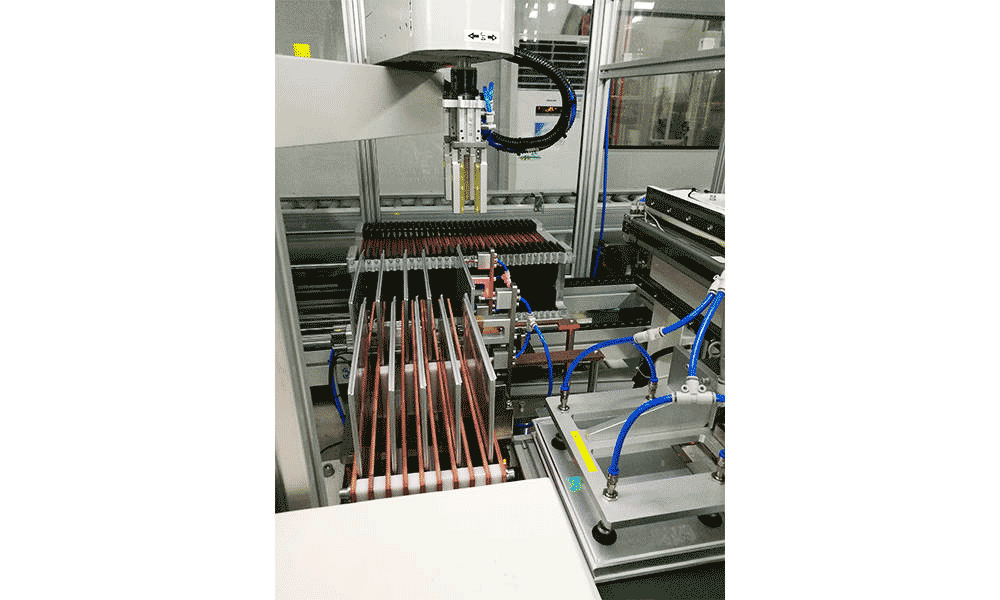 Produktions- und Testsystem zur Bildung und Kapazitätssortierung von Lithiumbatterien