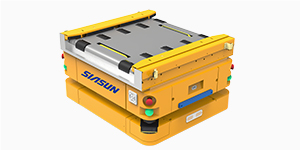 หุ่นยนต์เคลื่อนที่สายพานลูกกลิ้ง