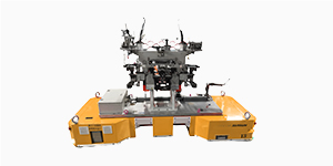 หุ่นยนต์เคลื่อนที่แบบโมดูลช่วยเหลือการประกอบส่วนหน้า