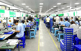 极悦娱乐生产车间全景