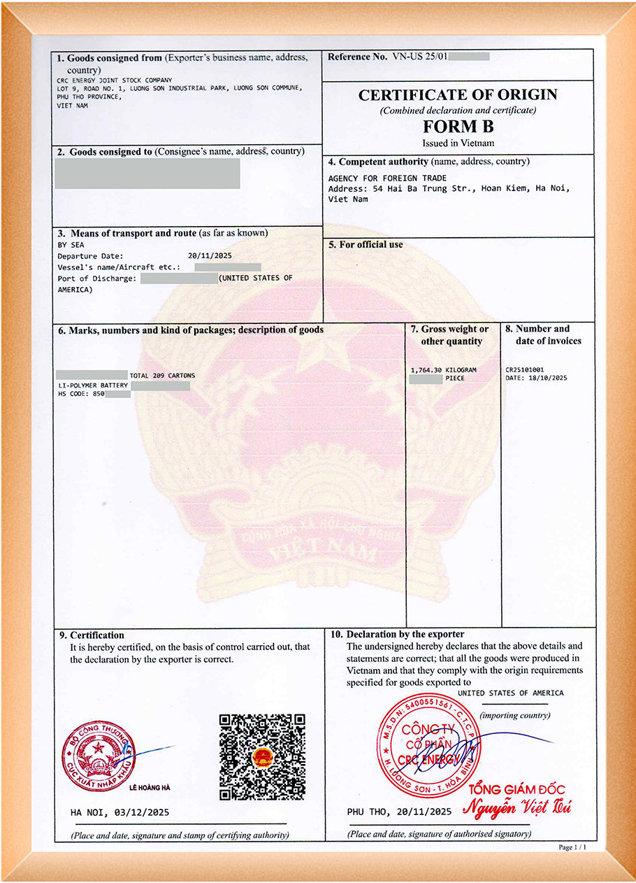 极悦娱乐越南产地证证书