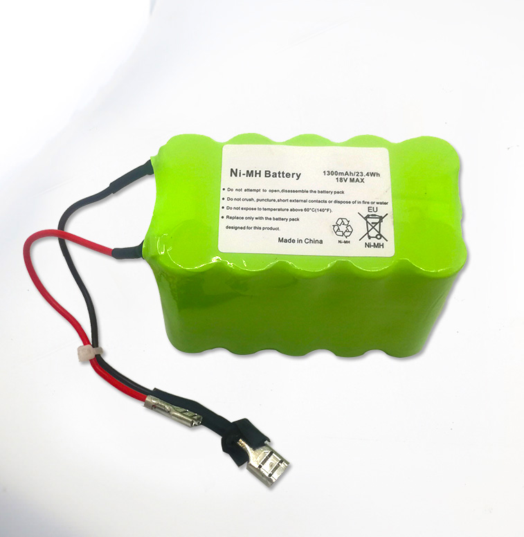 18V 1300mAh AA动力吸尘器镍氢电池 18V 1300mAh AA动力吸尘器镍氢电池