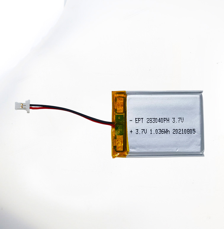 3.7V 283040 280mAh 麦克风聚合物锂电池 3.7V 283040 280mAh 麦克风聚合物锂电池