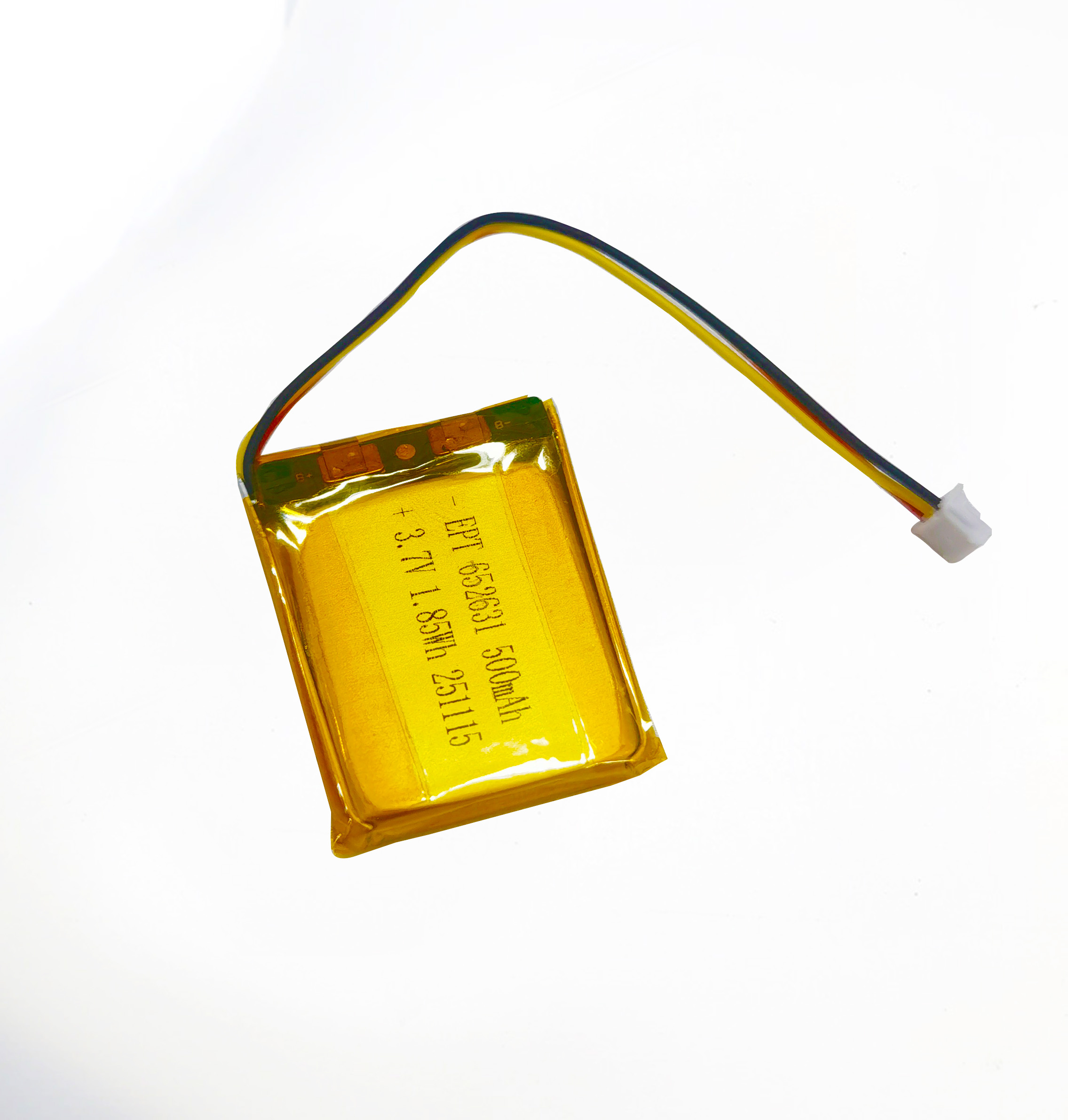 3.7V 652631 500mAh 美容仪聚合物锂电池 3.7V 652631 500mAh 美容仪聚合物锂电池