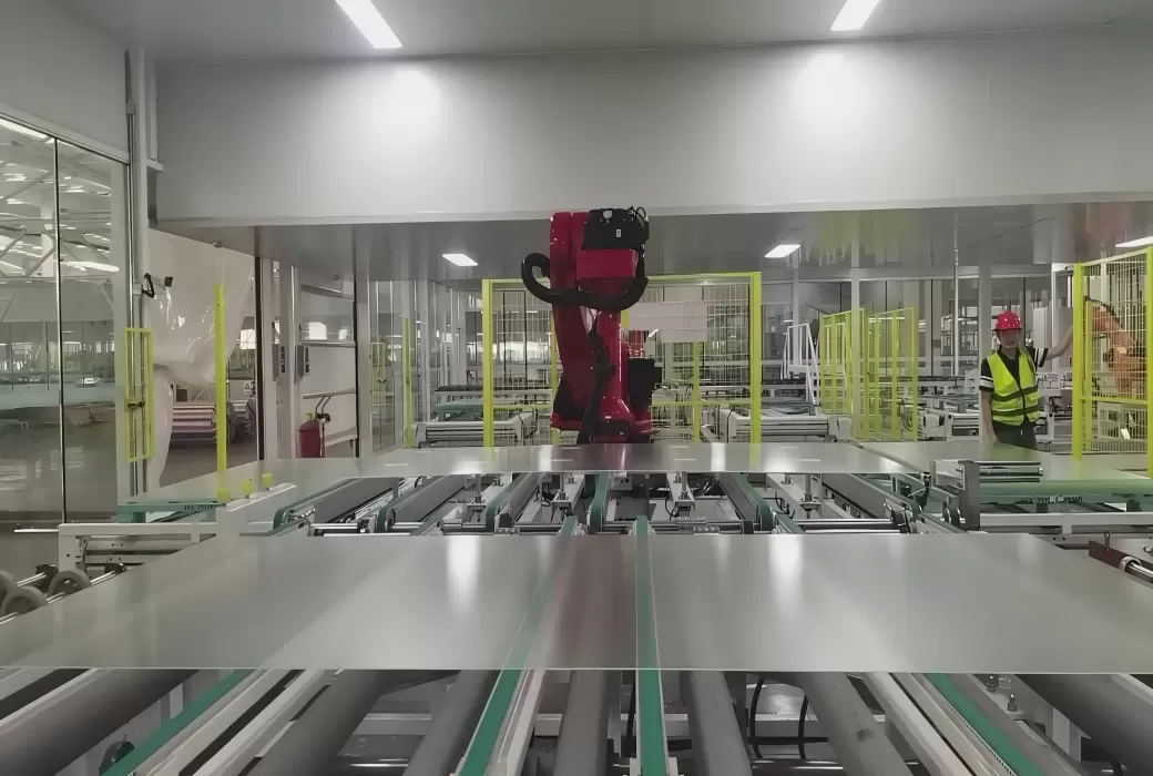 玻璃基板搬运工作站