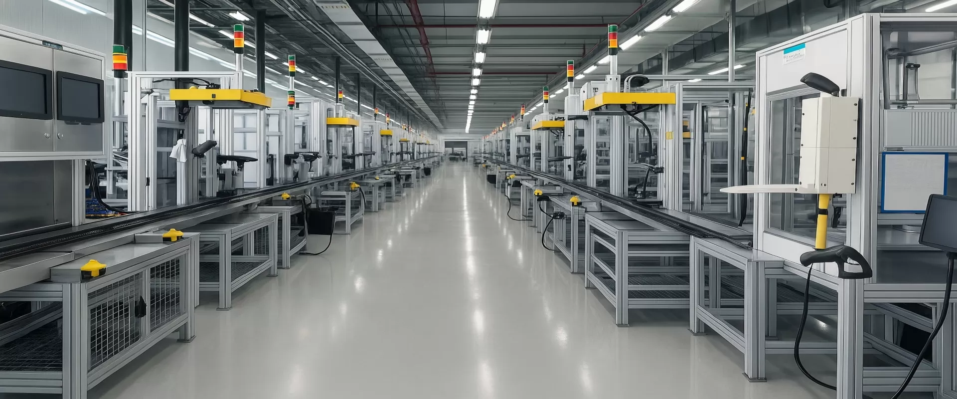 汽车空调压缩机装配检测线