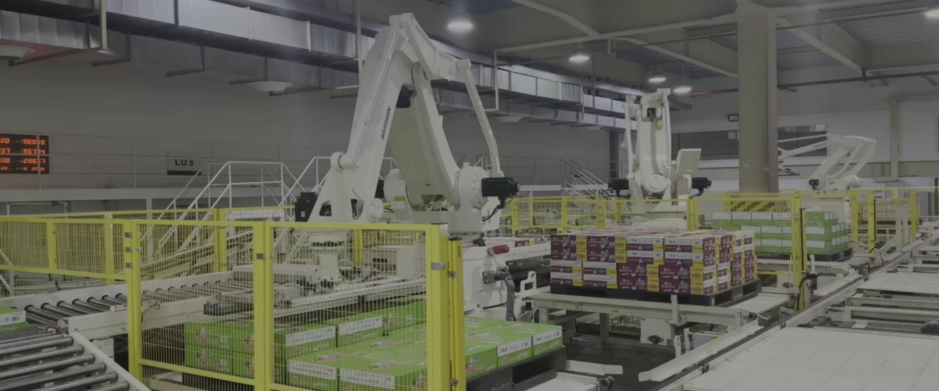 食品箱体拆、码垛工作站