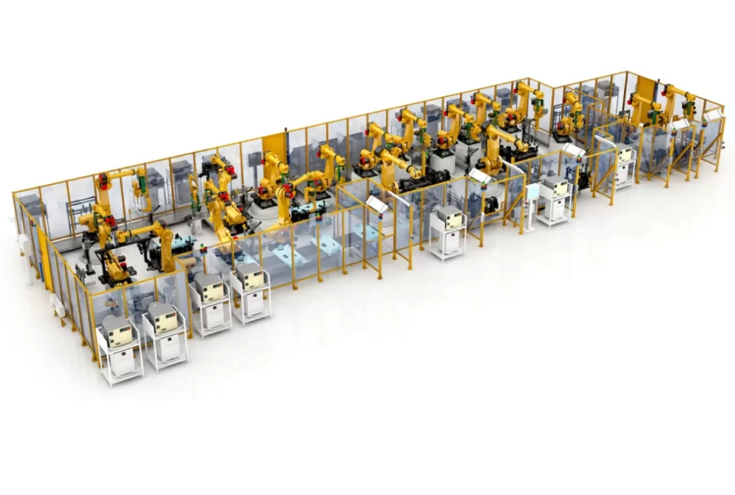 汽车零部件焊接生产线/工作站