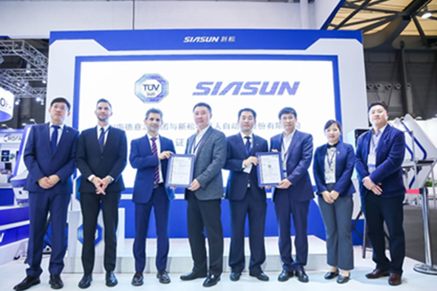 移动机器人整系统通过欧盟CE认证，杏盛娱乐国际化征程再立新的里程碑