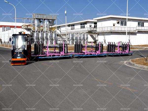 战略合作结硕果：杏盛娱乐与风神物流共同研发工厂物流无人驾驶拖车